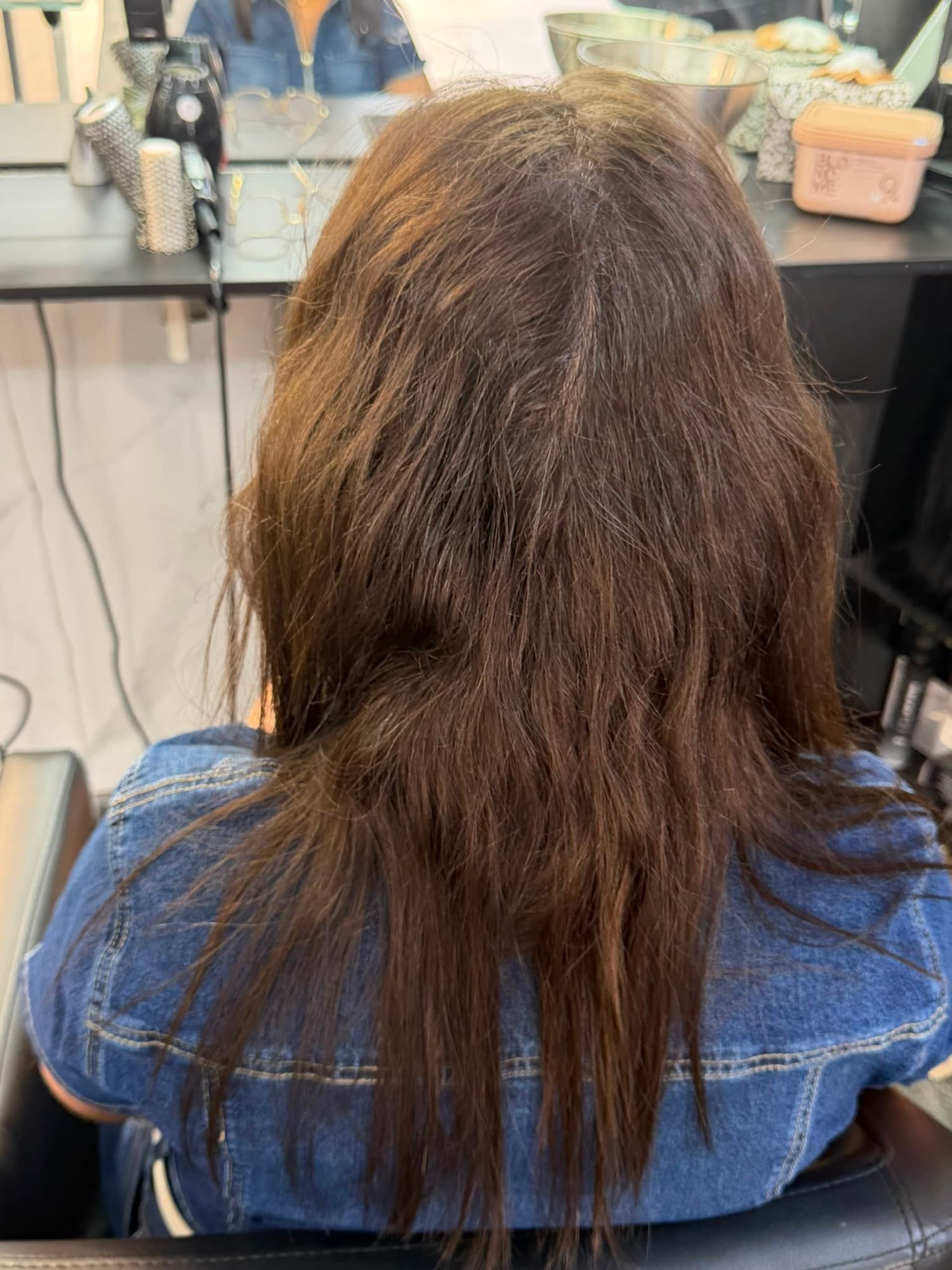 לפני — עיבוי והארכה בשיטת צמידים